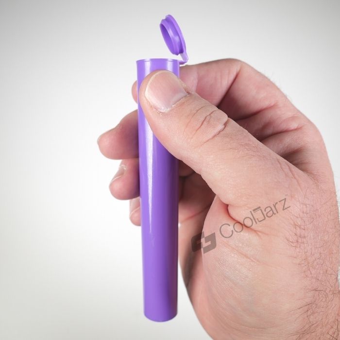 116mm pre-roll tube purple for joints, blunts, and carts
